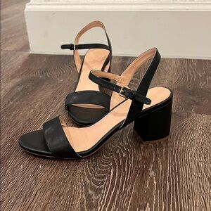 Cole Haan “Josie” black block heel sandal - 7.5